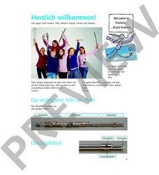 Gefion Landgraf Die fröhliche Querflöte