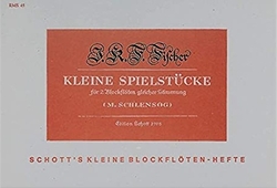 Johann Caspar Ferdinand Fischer Kleine Spielstücke