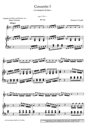Antonio Vivaldi Concerto Nr. 1 F-Dur