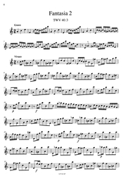 Telemann, Georg Philipp 12 Fantasien