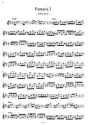 Telemann, Georg Philipp 12 Fantasien