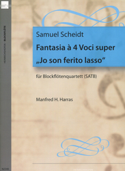 Samuel Scheidt Fantasia à 4 Voci super "Jo son ferito lasso"