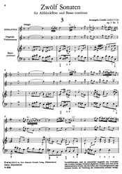 Arcangelo Corelli 12 Sonaten op. 5, Band 2
