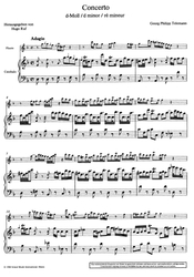 Georg Philipp Telemann Concerto d-Moll