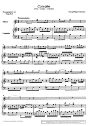 Georg Philipp Telemann Concerto C-Dur