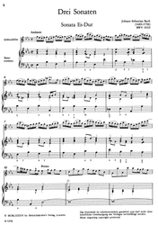 Johann Sebastian Bach Drei Sonaten