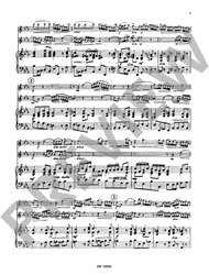 Quantz, Johann Joachim Triosonate c-Moll