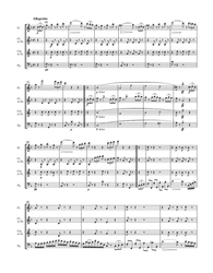 Rossini Gioachino Andante, e Tema con Variazioni per Flauto, Clarinetto, Corno e Fagotto