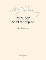 Eben Petr Sonatina semplice