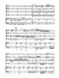 Bach Johann Christian Quintett für Querflöte, Oboe, Violine, Violoncello und obligates Cembalo D-Dur