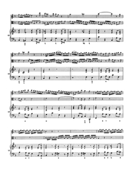 Telemann, Georg Philipp Trio für Altblockflöte (oder andere Instrumente), Viola da gamba (Viola, Violoncello) und Basso continuo F-Dur TWV 43:F3