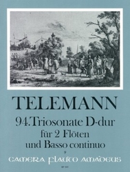 Telemann, Georg Philipp 94. Triosonate D-Dur