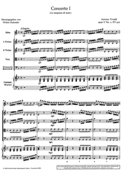 Antonio Vivaldi Concerto Nr. 1 F-Dur