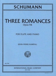 Schumann, Robert Three Romances