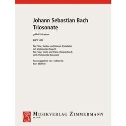 Bach, Johann Sebastian Triosonate g-Moll