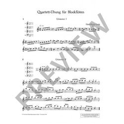 Hans-Martin Linde Quartett-Übung,