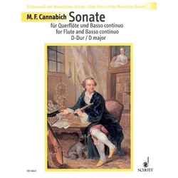 Martin Friedrich Cannabich Sonate D-Dur
