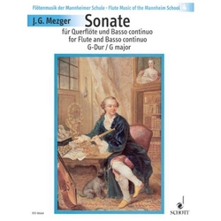 Johann Georg Mezger Sonate G-Dur
