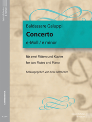 Baldassare Galuppi Concerto e-Moll