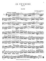 Gariboldi, Giuseppe Twenty Little Etudes