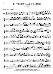 Andersen, Joachim 24 Technical Studies Volume 2