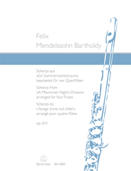 Mendelssohn Bartholdy Felix Scherzo aus "Ein Sommernachtstraum" op. 61/1