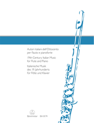 Italienische Musik des 19. Jahrhunderts für Flöte und Klavier