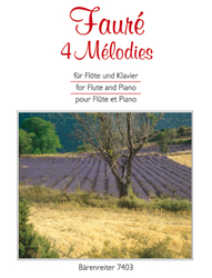 Fauré Gabriel 4 Mélodies