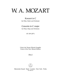 Mozart, Wolfgang Amadeus Konzert für Flöte, Harfe und Orchester C-Dur KV 299 (297c)