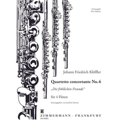 Klöffler, Johann Friedrich Sechs Quartetti concertanti
