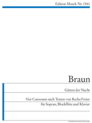 Braun Gerhard Gärten der Nacht (1983)