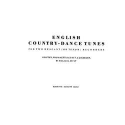 English Country Dance Tunes