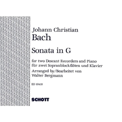 Johann Christian Bach Sonata G-Dur