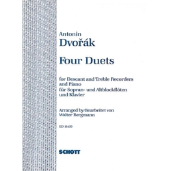 Antonín Dvořák 4 Duette