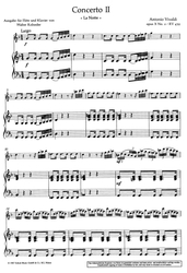 Antonio Vivaldi Concerto Nr. 2 g-Moll