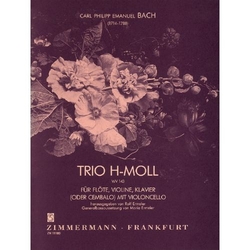 Carl Philipp Emanuel Bach Trio h-Moll