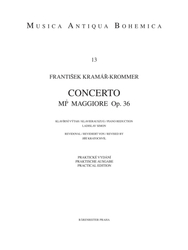 Kramář-Krommer František Vincenc Koncert Es dur pro klarinet a orchestr op. 36
