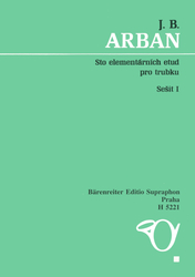 Arban Jean-Baptiste Sto elementárních etud sešit I (1-50)