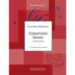 Hoffmeister, Franz Anton Concertante Sonate
