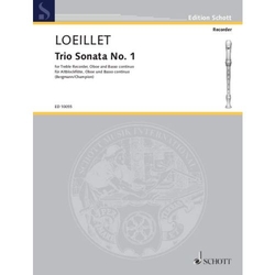 Jean Baptiste (John) Loeillet Triosonate F-Dur