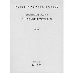 Sir Peter Maxwell Davies O Magnum Mysterium