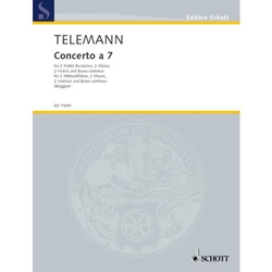 Georg Philipp Telemann Concerto à 7