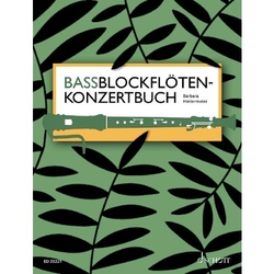Hintermeier, Barbara Bassblockflötenkonzertbuch