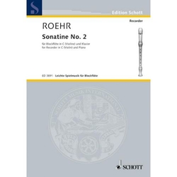 Roehr, Walter Sonatine, Nr. 2 F-Dur