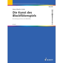 Hans-Martin Linde Die Kunst des Blockflötenspiels
