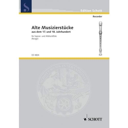 Alte Musizierstücke