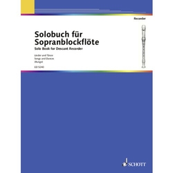 Solobuch für Sopranblockflöte