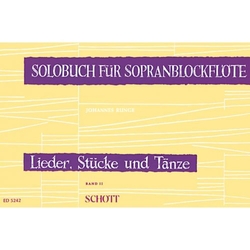 Solobuch für Sopranblockflöte