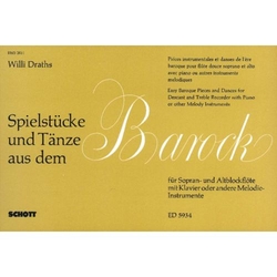 Spielstücke und Tänze aus dem Barock