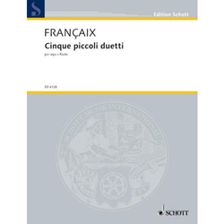Jean Françaix Cinque piccoli duetti